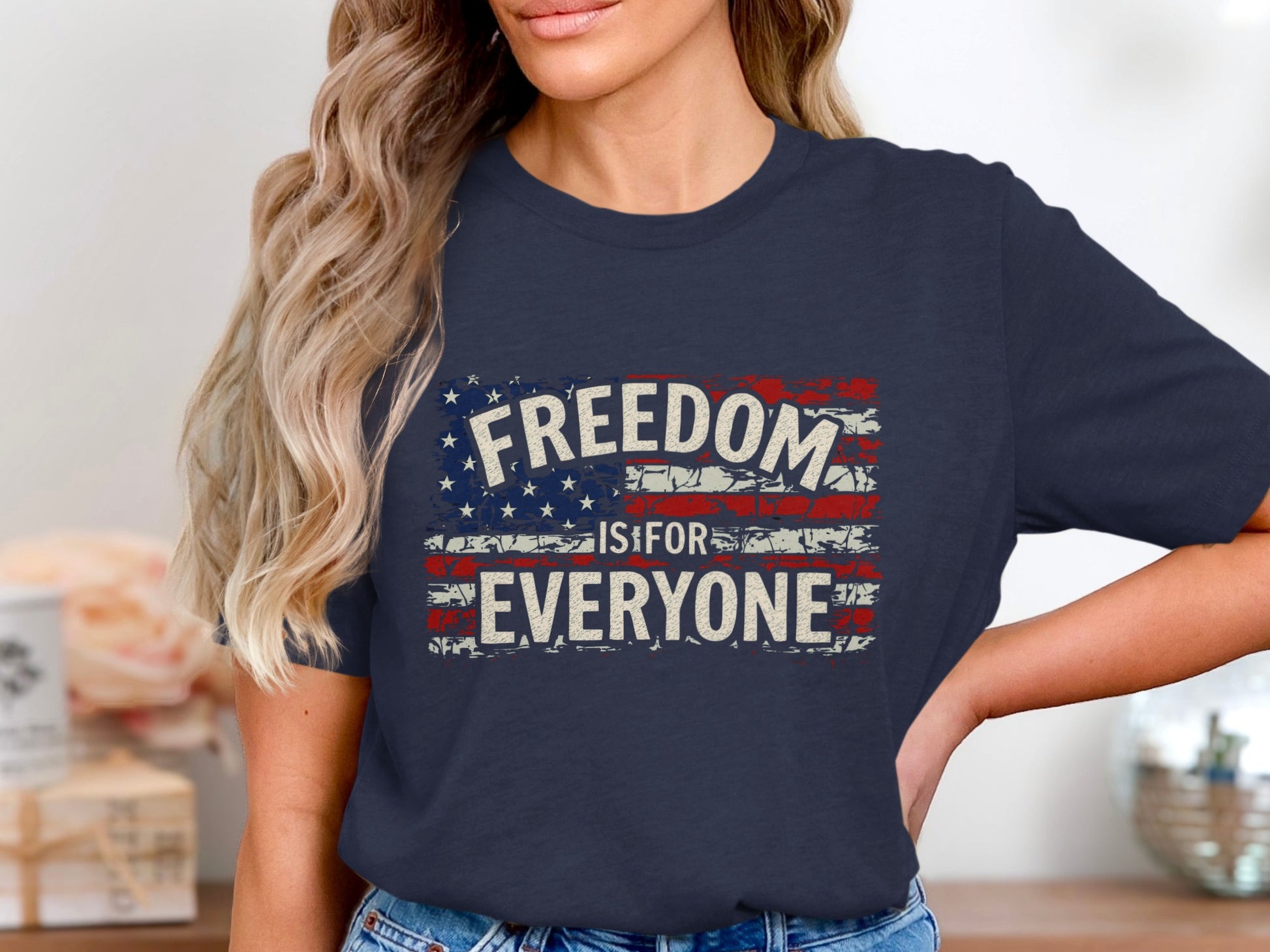 Freedom Is for Everyone Graphic T-Shirt