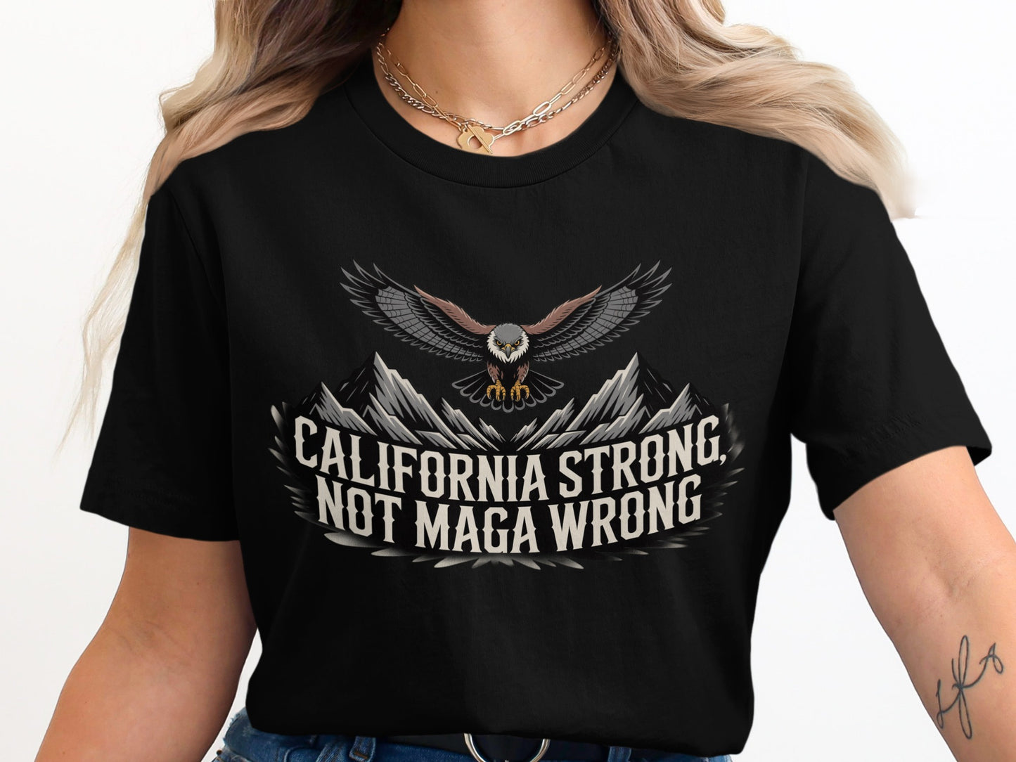 California Strong Not Maga Wrong T-shirt product type