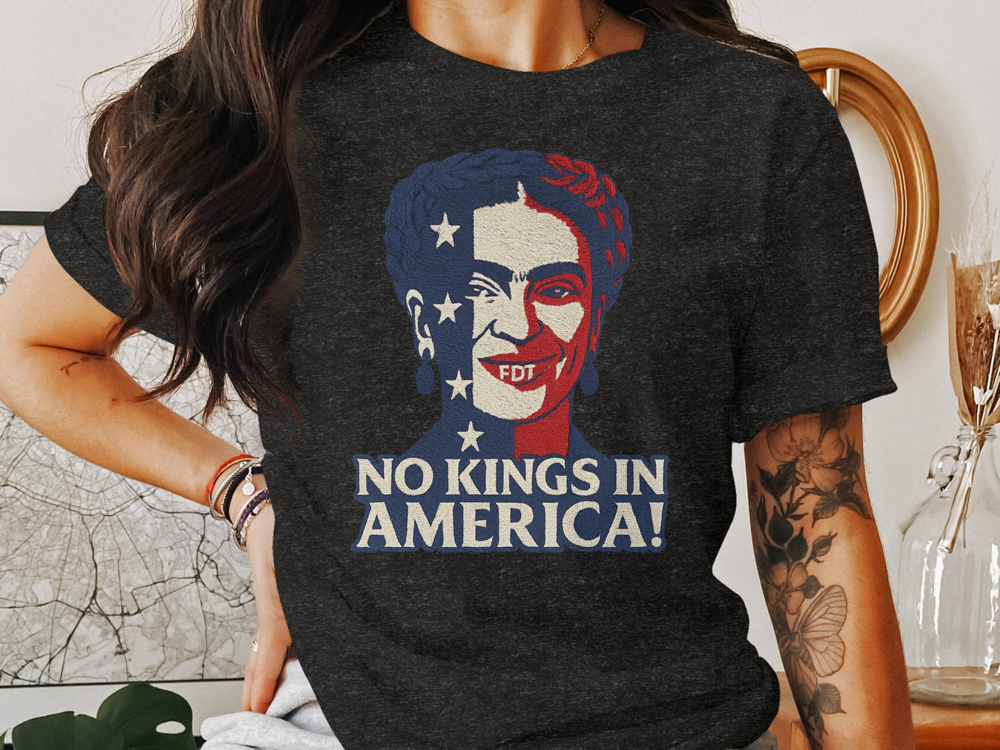 No Kings In America Graphic Statement product type
