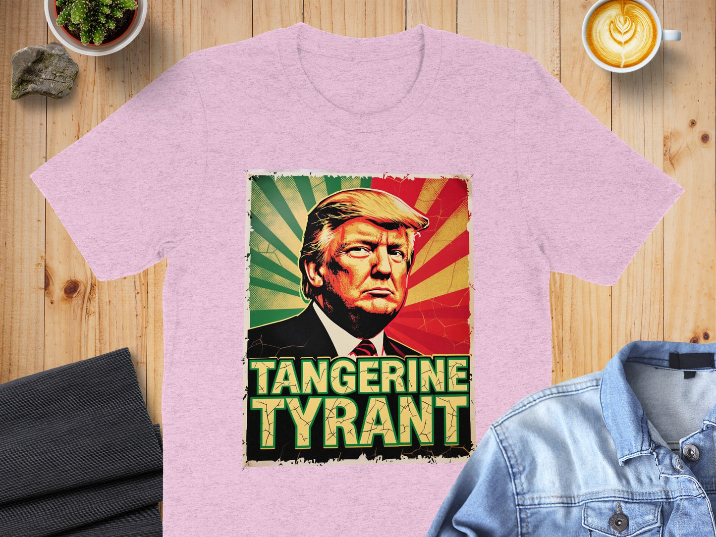 Tangerine Tyrant Graphic T-Shirt with Vibrant Colors product