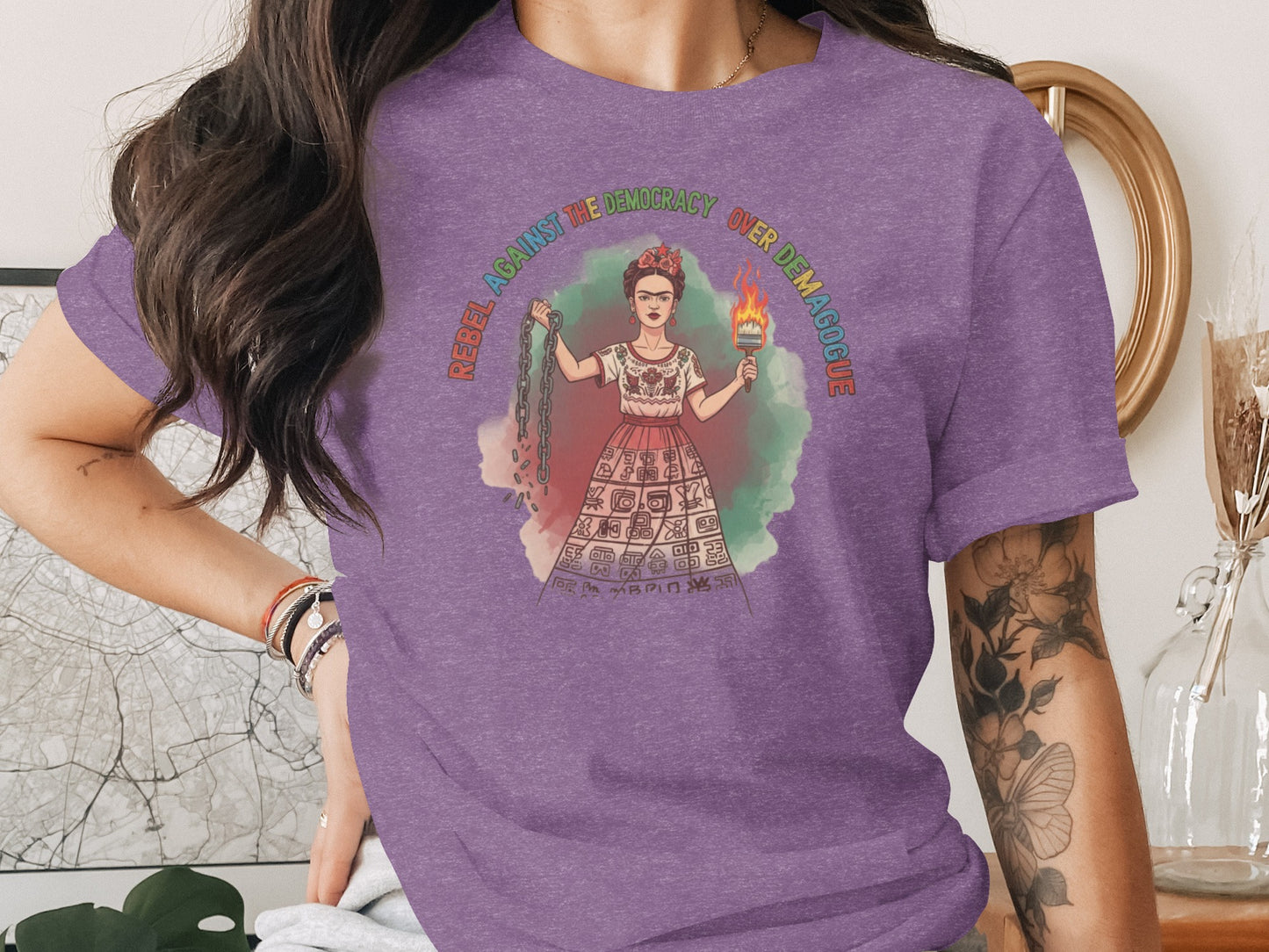 Rebel Against The Demagogue Democracy Shirt product