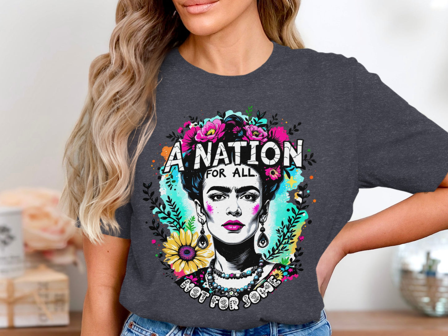 A Nation For All Not For Some Graphic Tee product