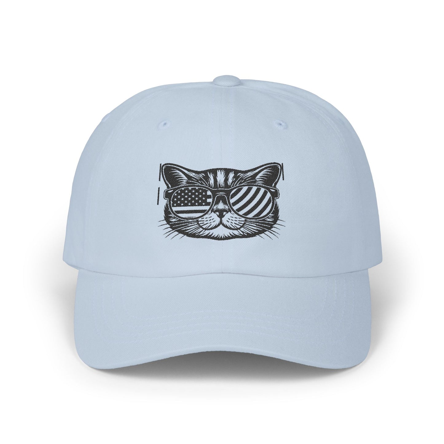 Cool Cat Cap, Vintage Cat Hat, Unisex Adjustable Cap, Perfect Gift, Casual Outdoor Style