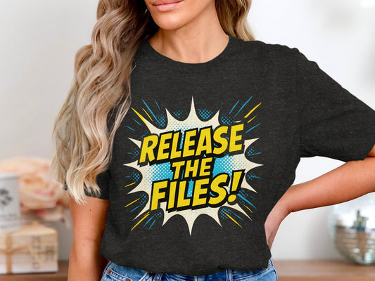Release The Files Graphic Tee Shirt product type