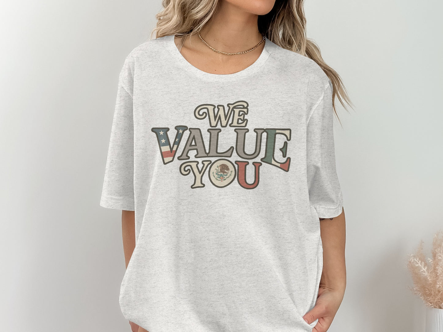 We Value You Graphic Print Casual Wear Product