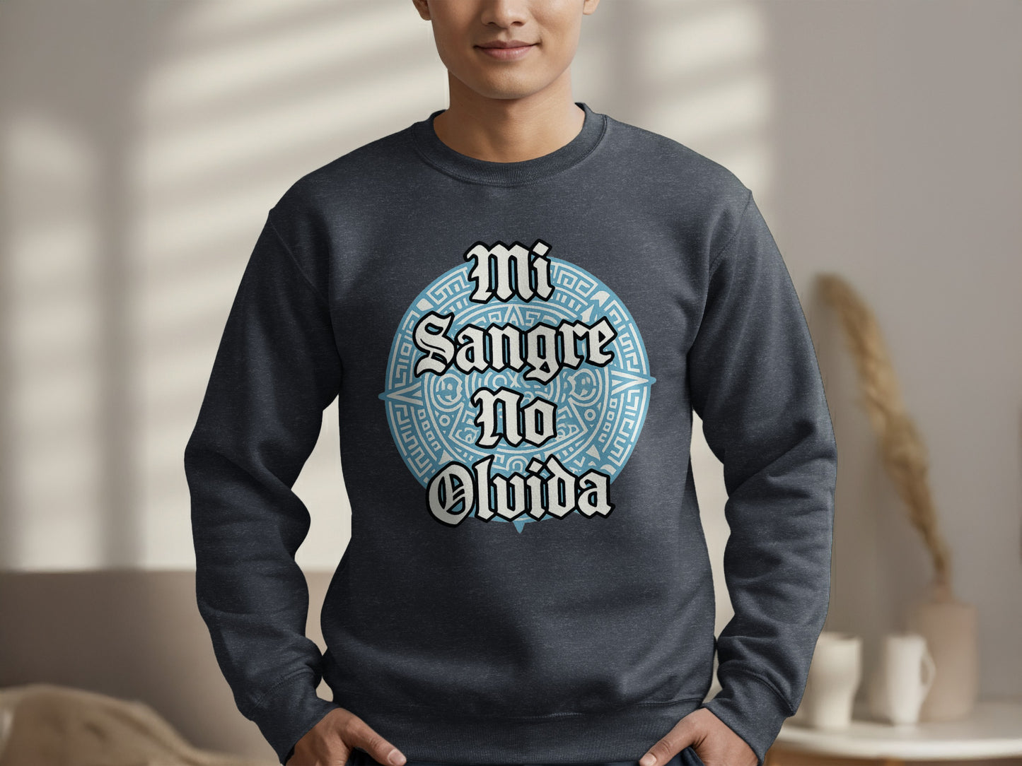 Mi Sangre No Olvida Graphic Grey Sweatshirt product type