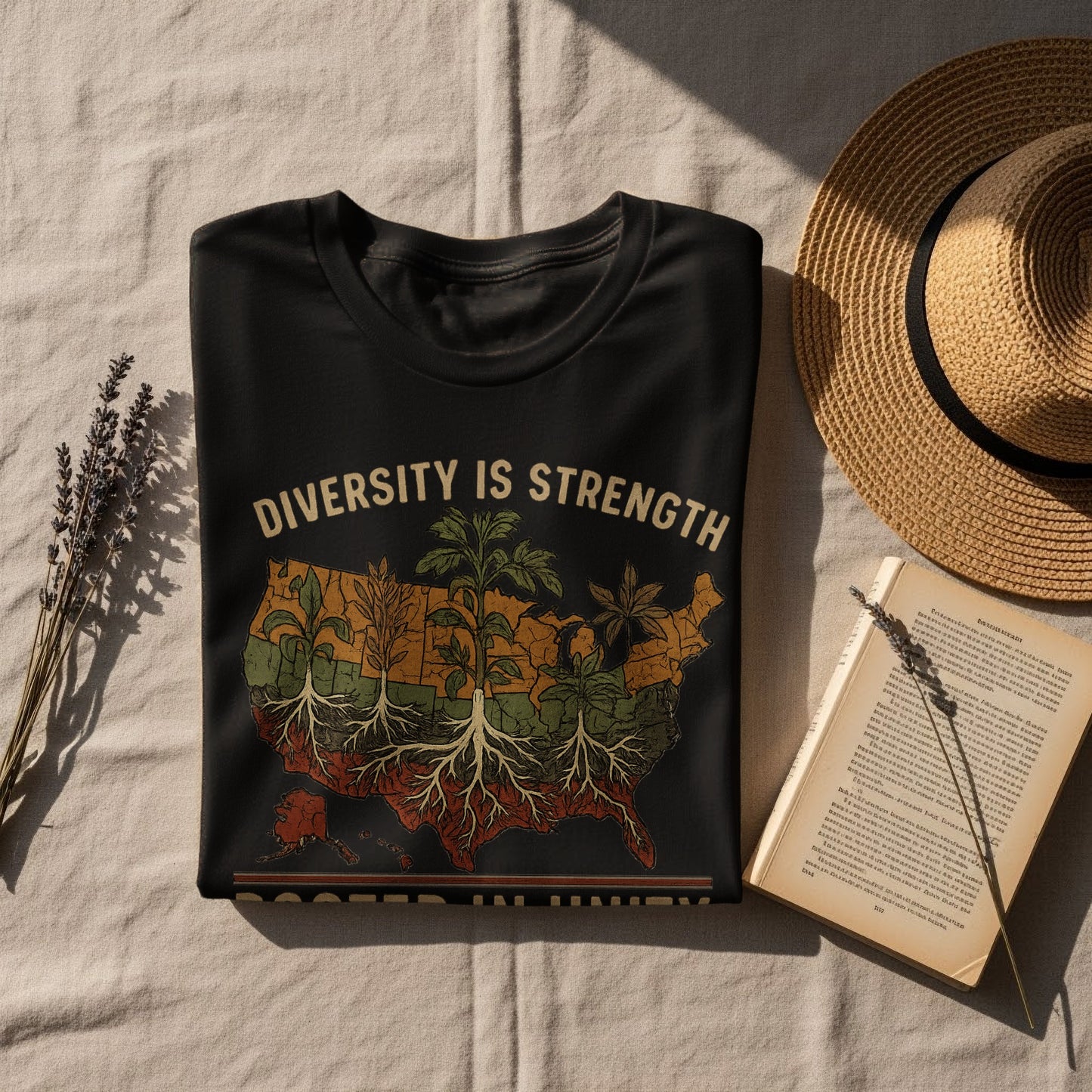 Diversity Is Strength Rooted In Unity T-shirt product