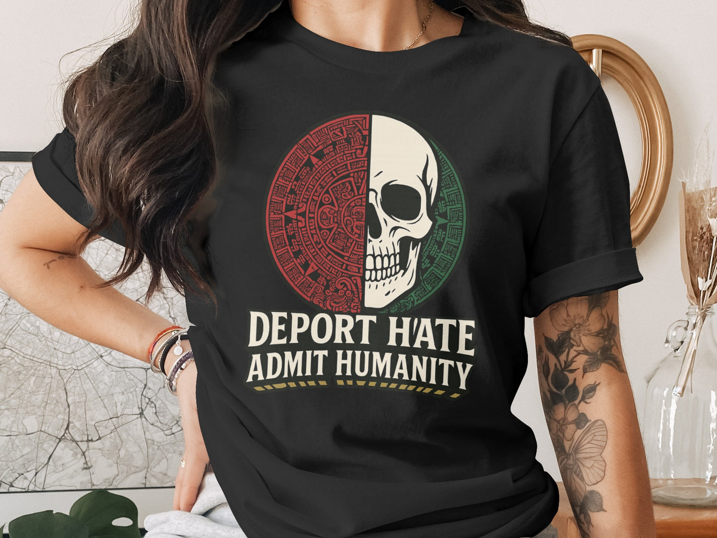 Deport Hate Admit Humanity Graphic T-Shirt product