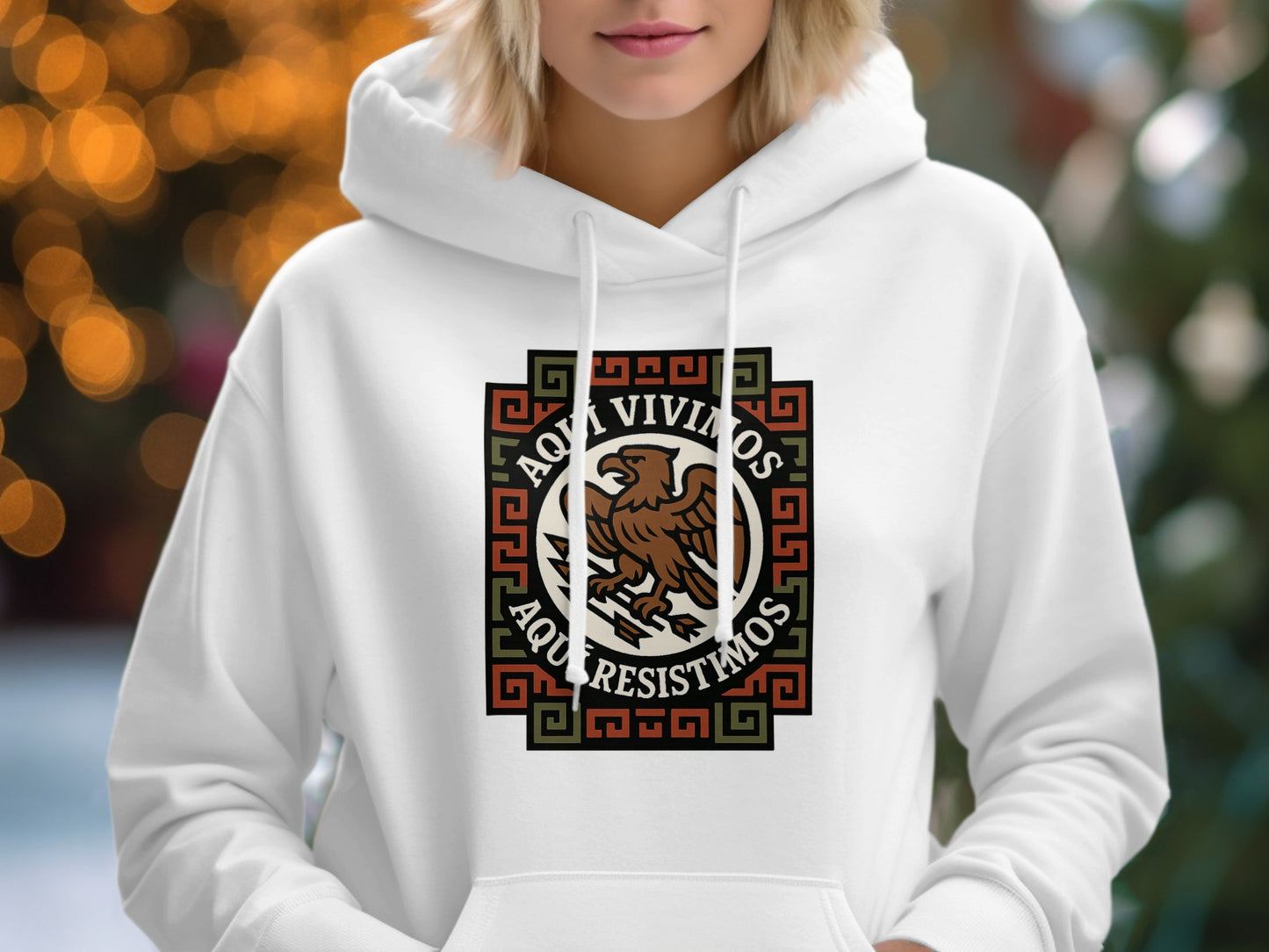 Aqui Vivimos Aqui Resistimos Hoodie product