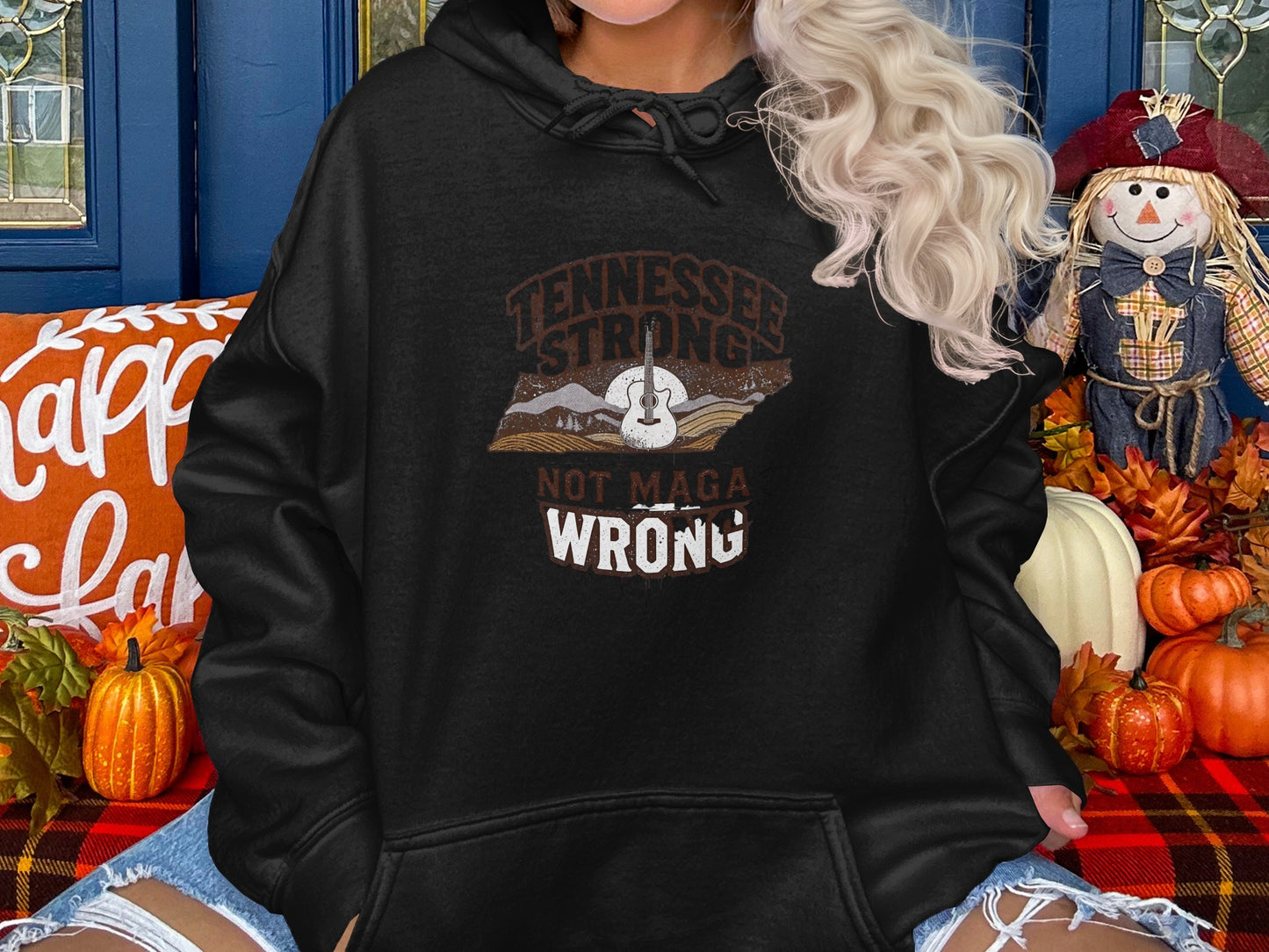 Tennessee Strong Not Maga Wrong Hoodie product type