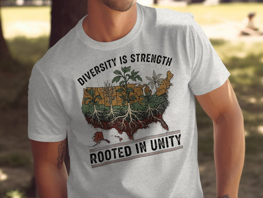 Diversity Is Strength Rooted In Unity T-shirt product type