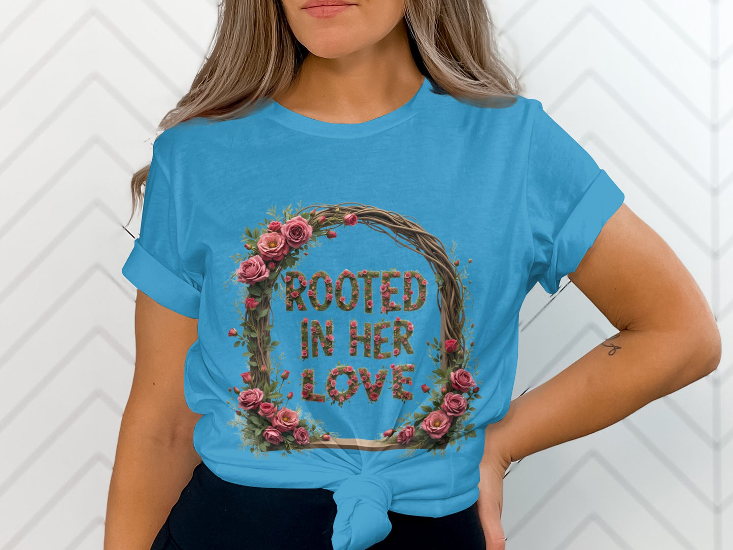 Rooted In Her Love Short Sleeve T-Shirt product