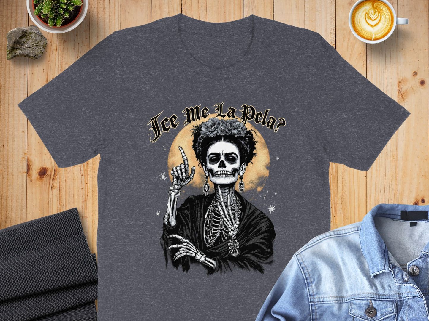 Ice Me La Pela Skeleton Graphic Tees product