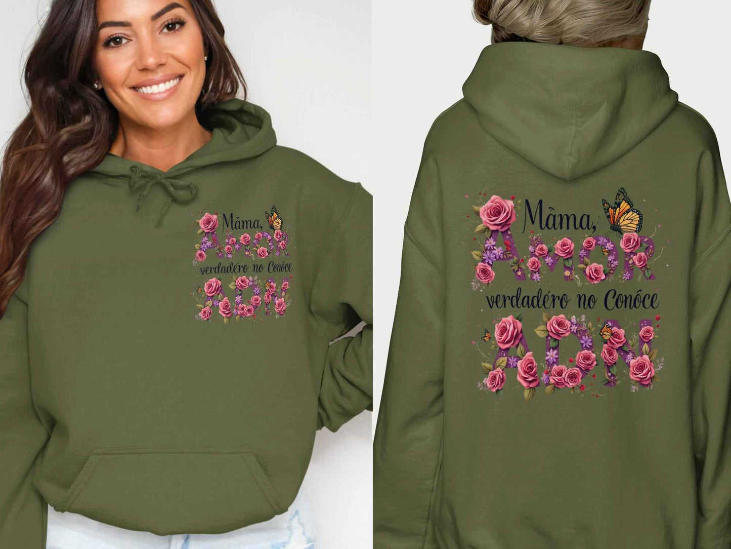 Mom Shirts: Floral Design Hoodies for True Love and Comfort