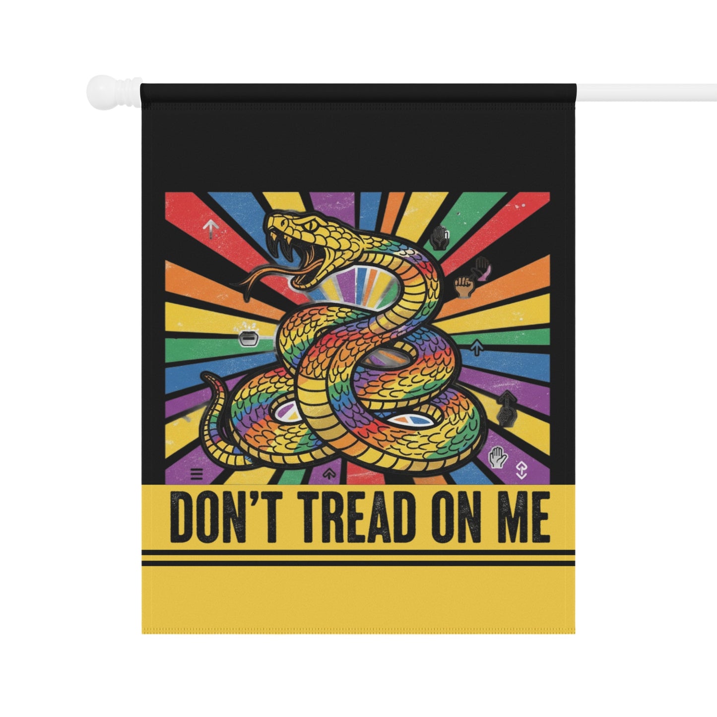Don't Tread On Me Colorful Flag product type