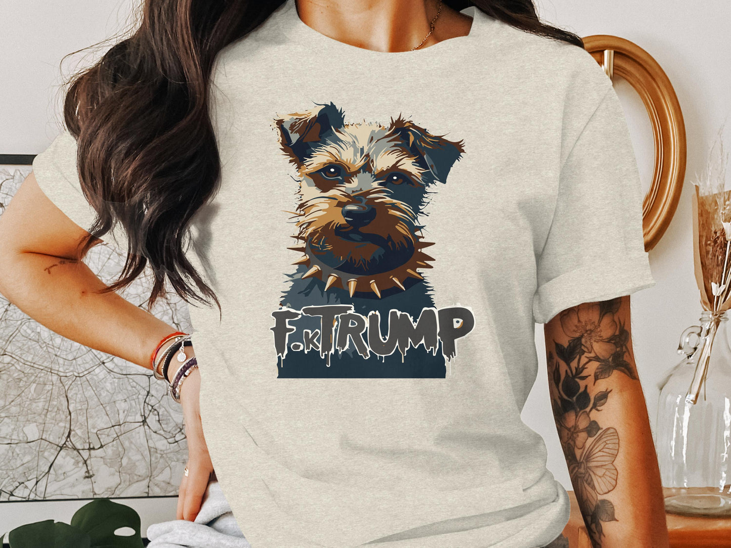Cute Dog Graphic Funny Statement T-shirt Product