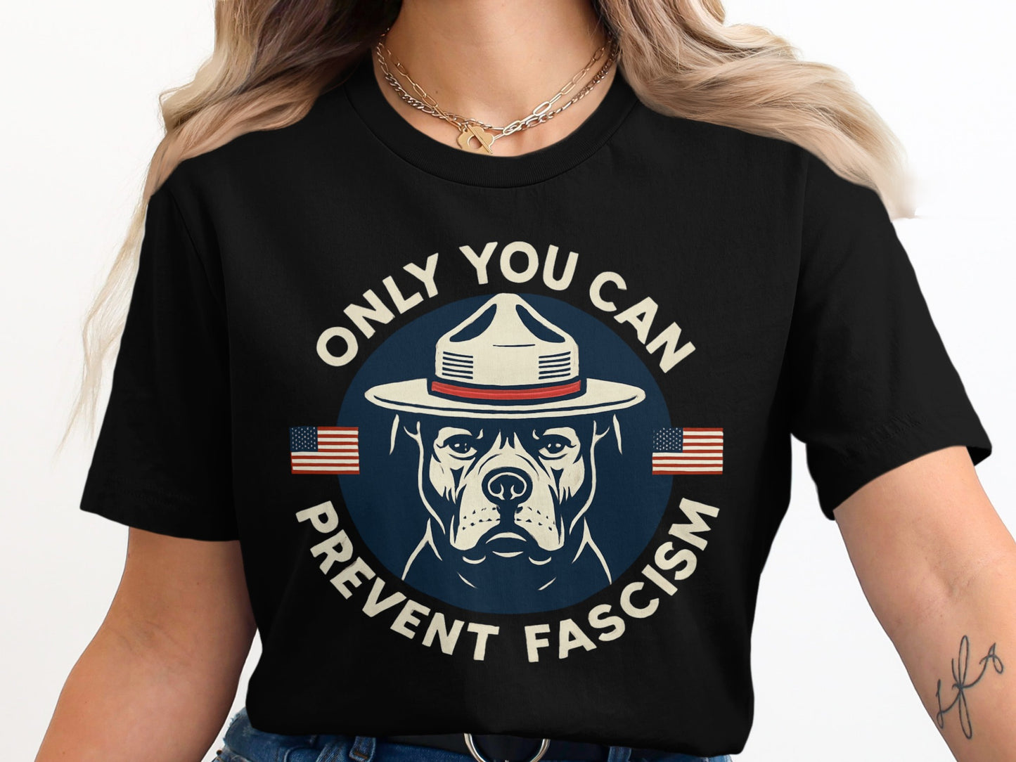 Only You Can Prevent Fascism T-Shirt product type