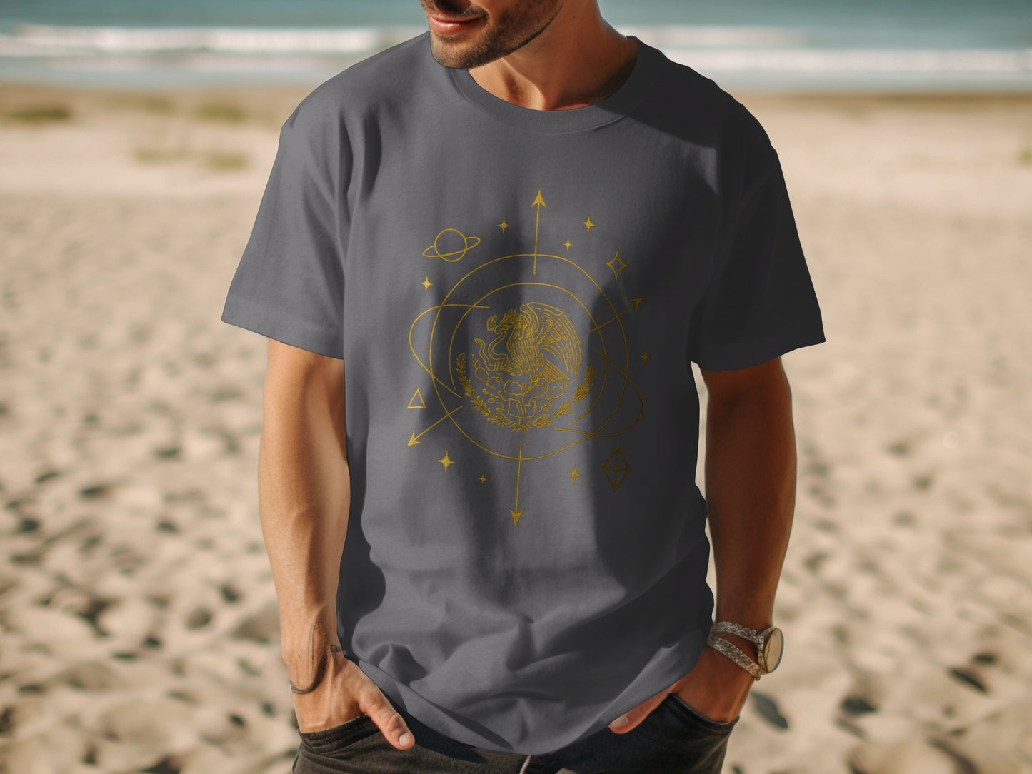 Celestial Dragon Graphic Tee Comfortable T-shirt product