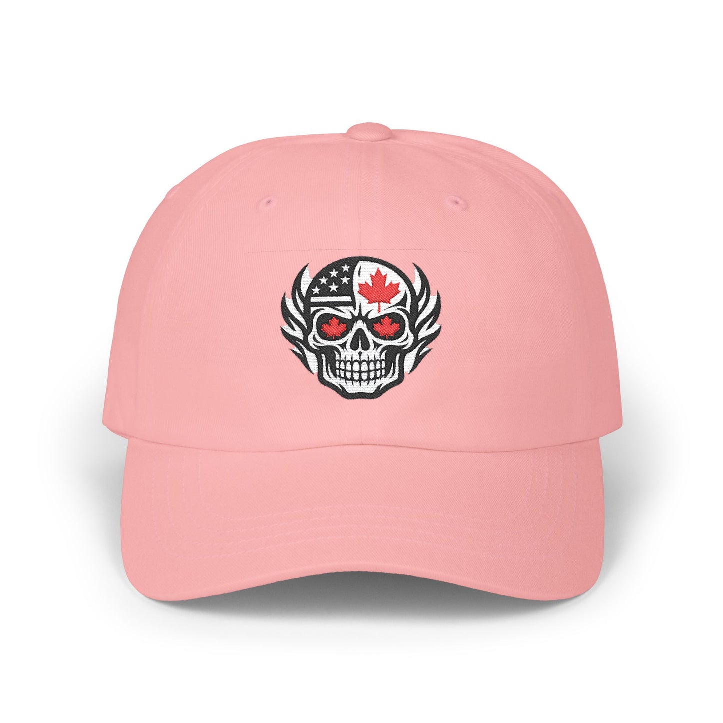 Stylish Classic Dad Cap with Edgy Skull Design, Casual Accessories, Gift for Him, Summer Style, Trendy Baseball Hat, Unisex Cap