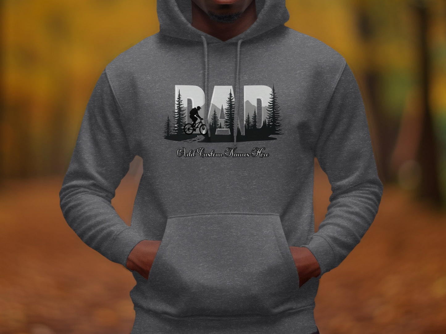 Adventure Awaits in Forest Hoodie Product type