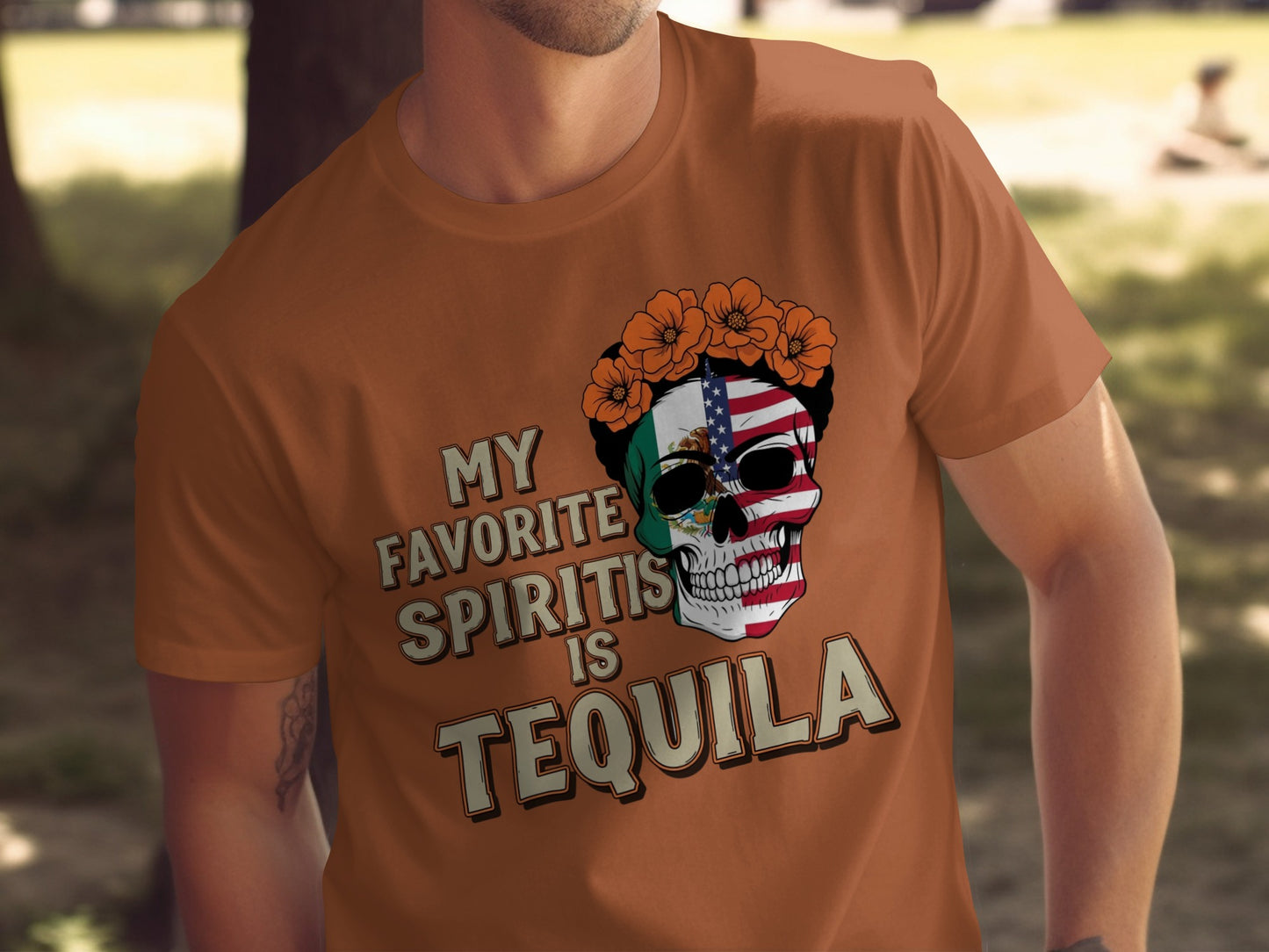 My Favorite Spirits Is Tequila Graphic T-Shirt product