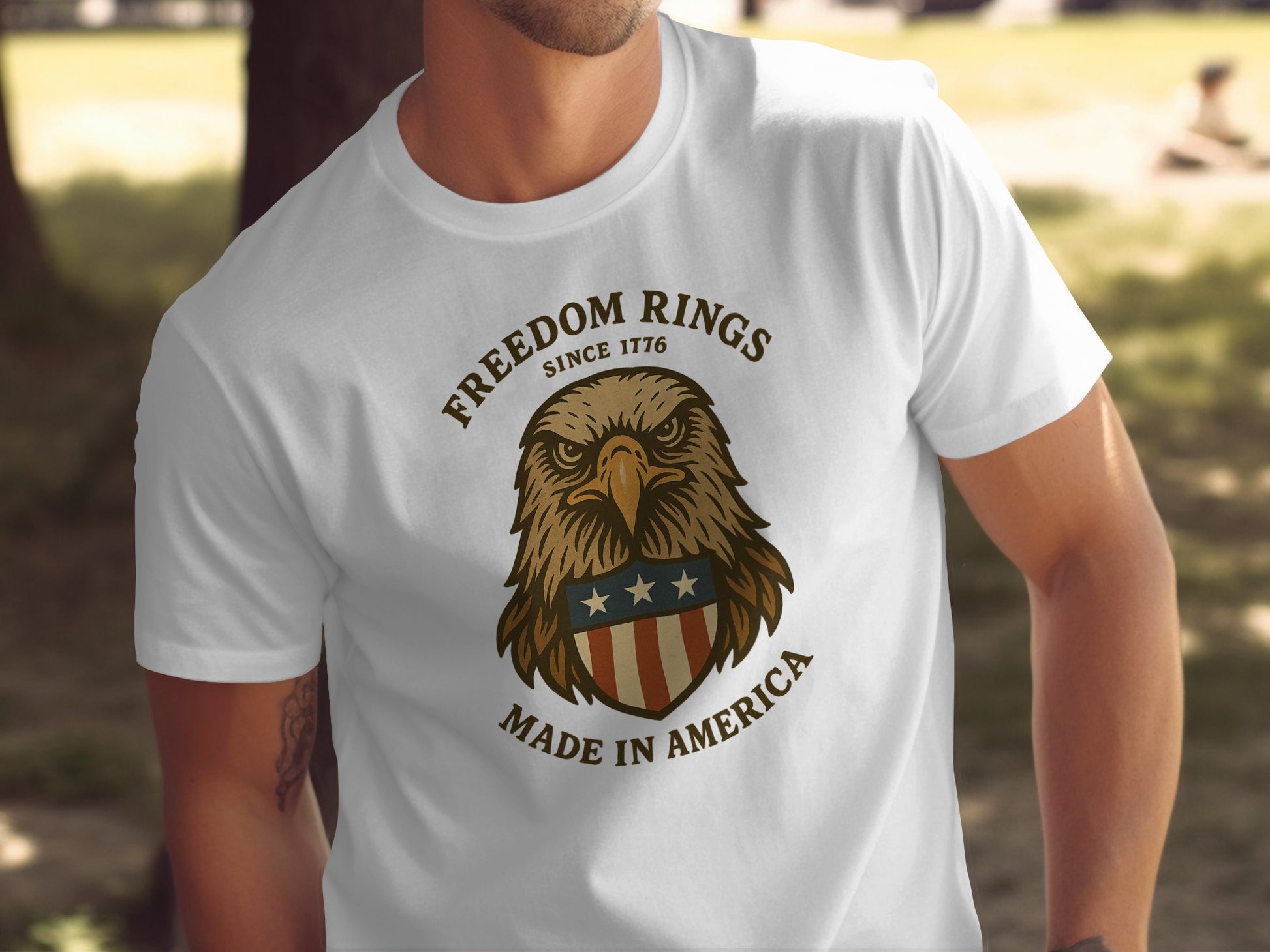 Freedom Rings Since 1776 Made in America T-Shirt product