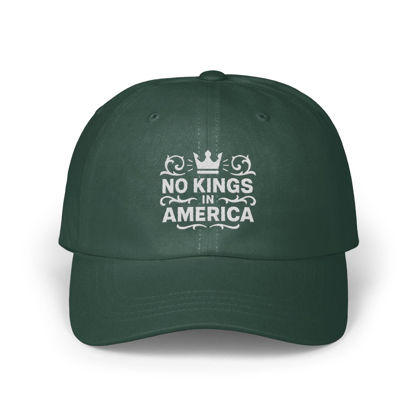No Kings In America Statement Baseball Cap product