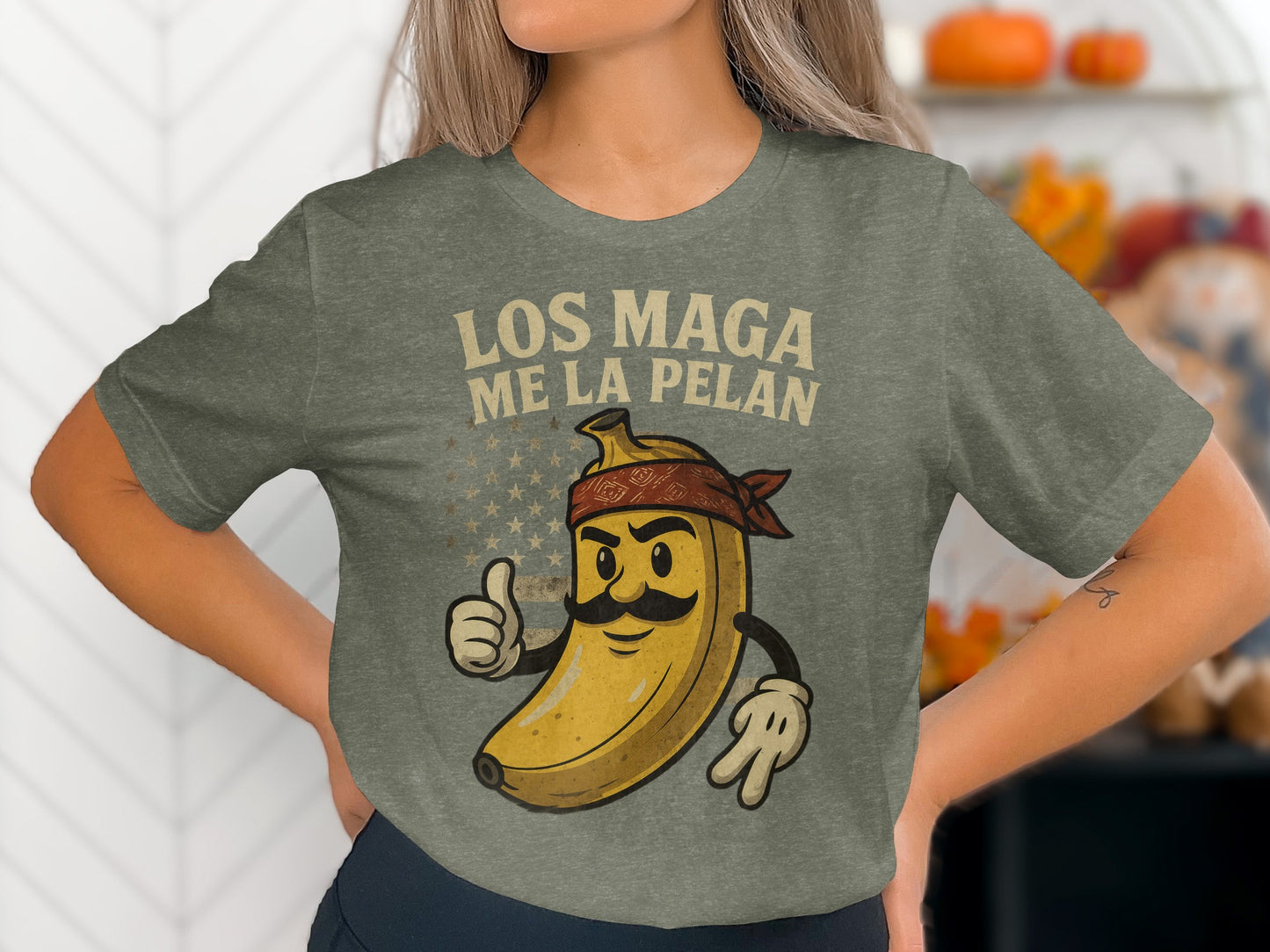 Funny Thumbs Up Banana Character Greeting Shirt product