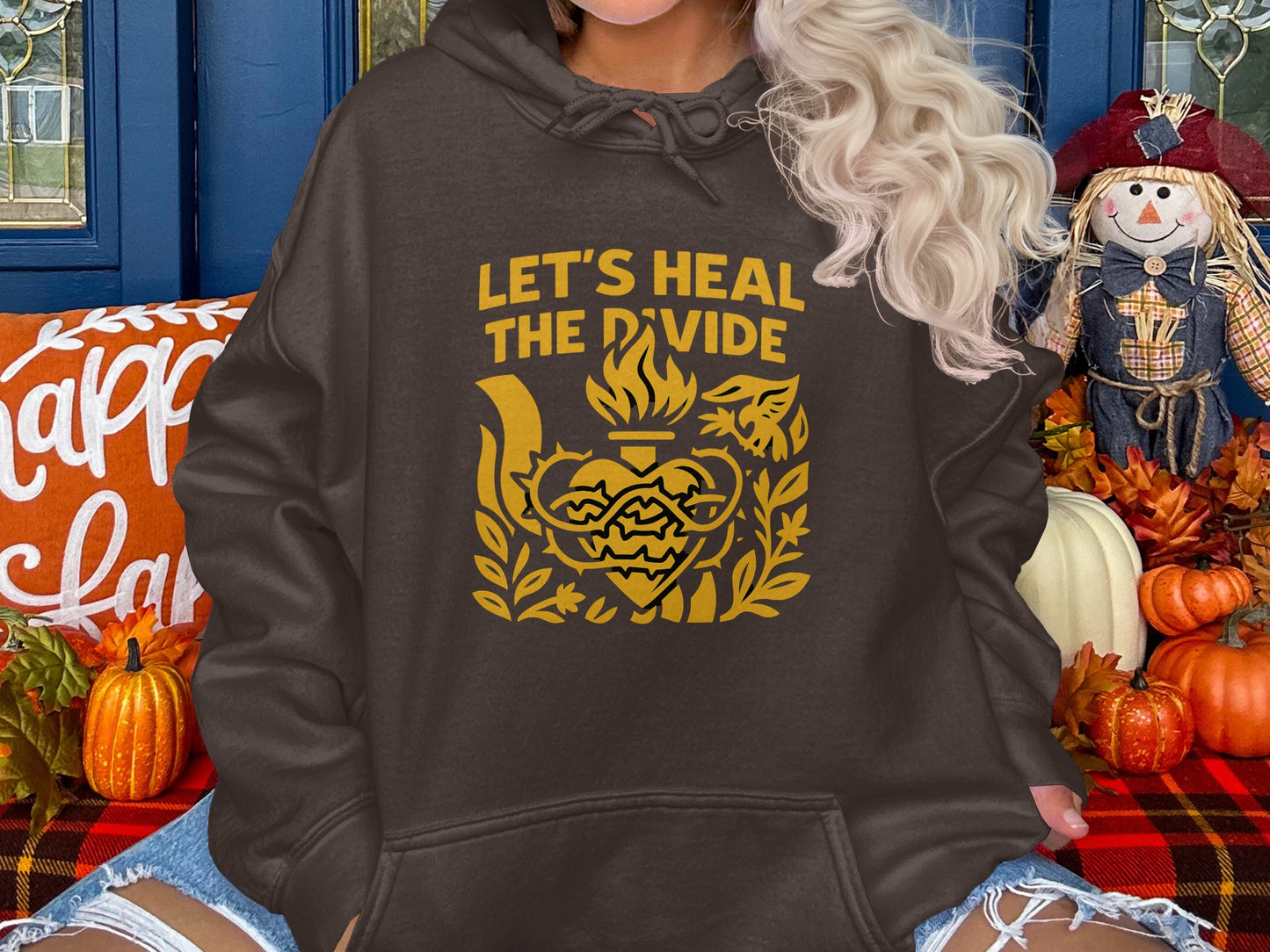 Let's Heal The Divide Design Hoodie product