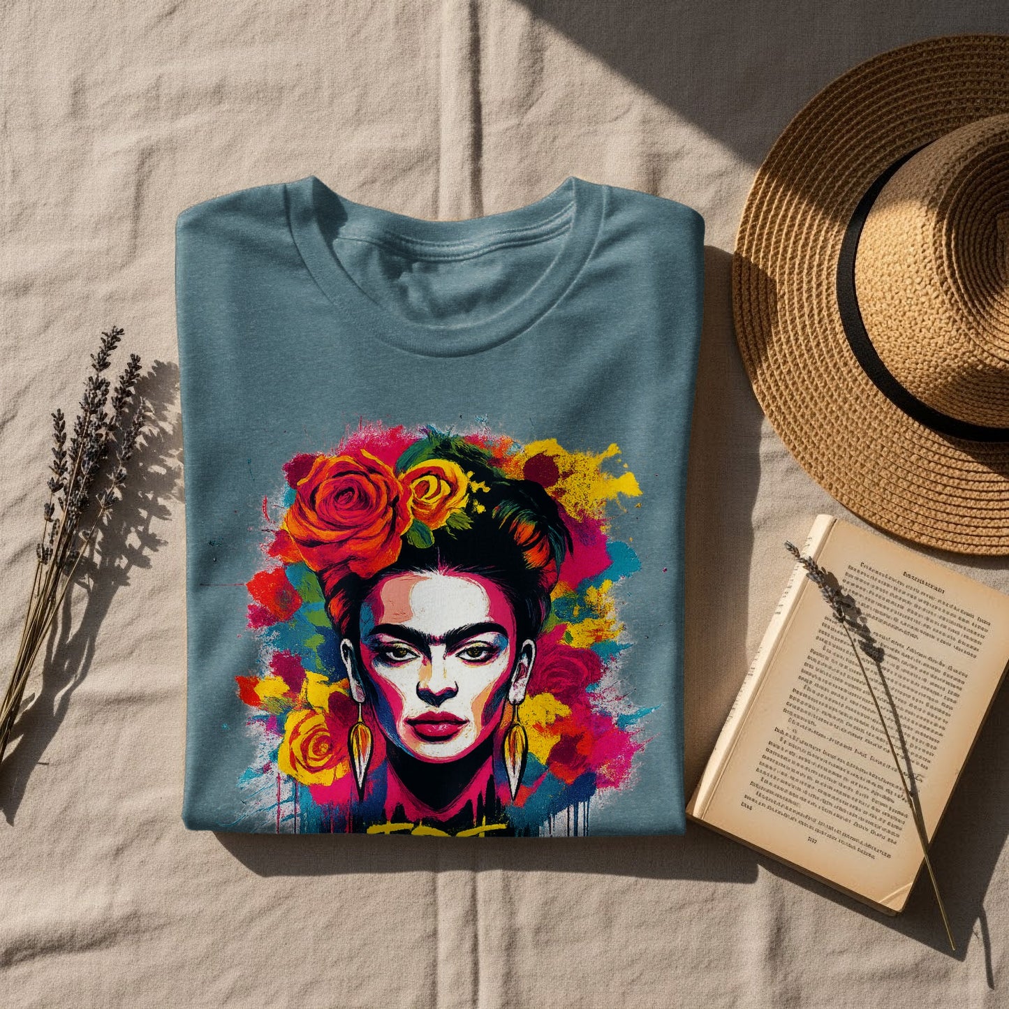 Vibrant Artistic Portrait Graphic T-Shirt product type