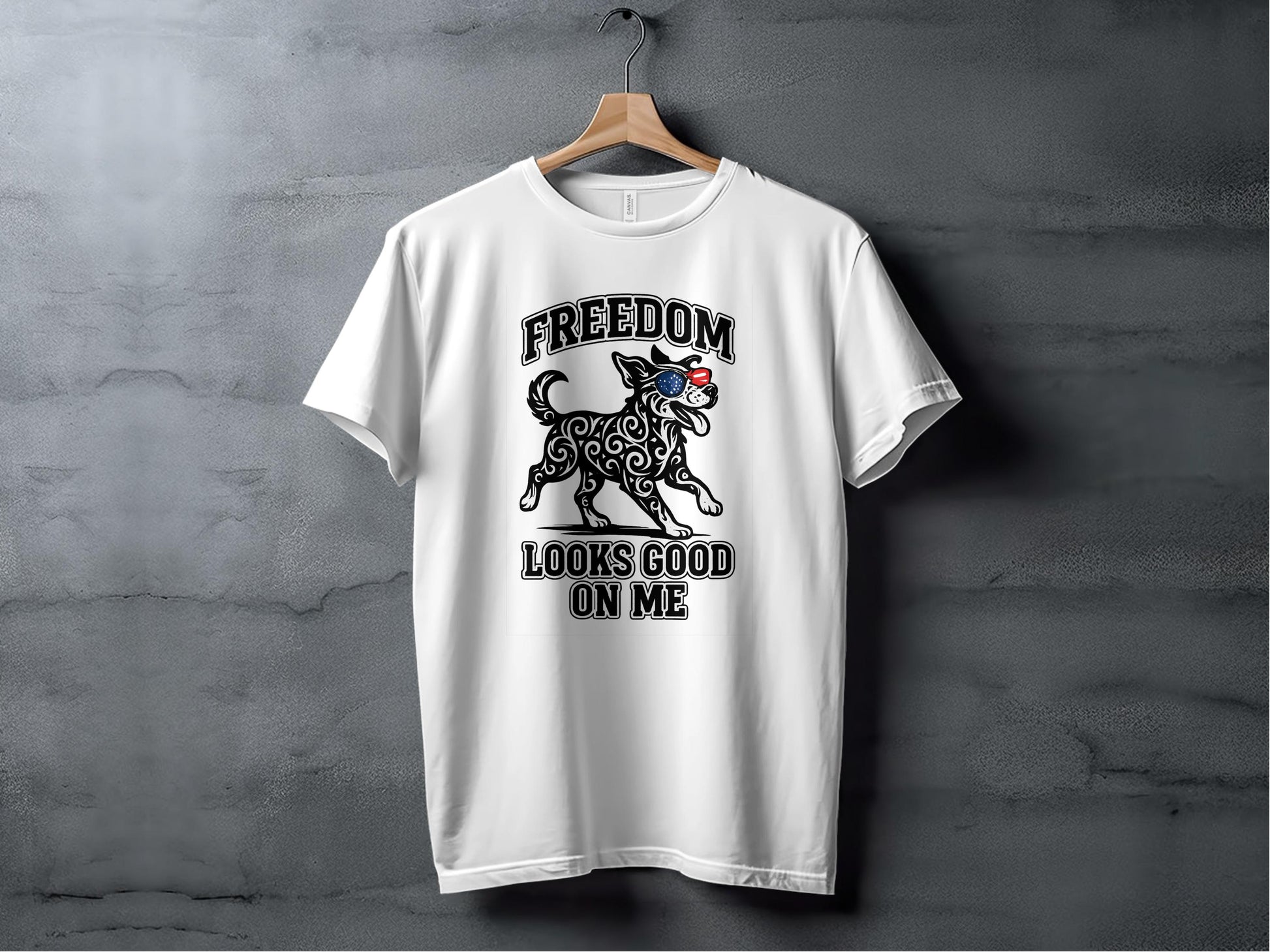 Freedom Looks Good On Me Graphic T-Shirt product
