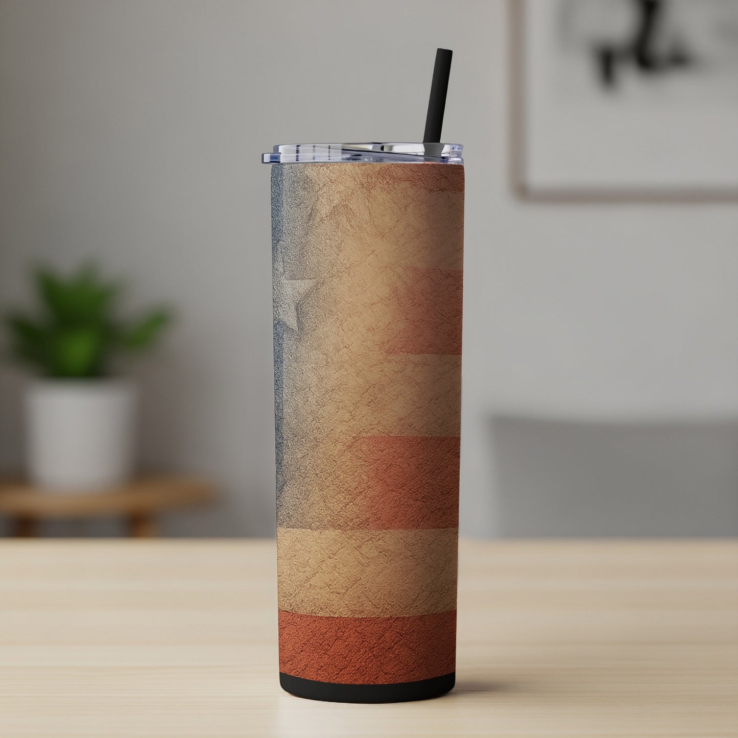 Vintage American Flag Design Insulated Tumbler product