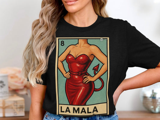 La Mala Retro Style Graphic Women's Tee product