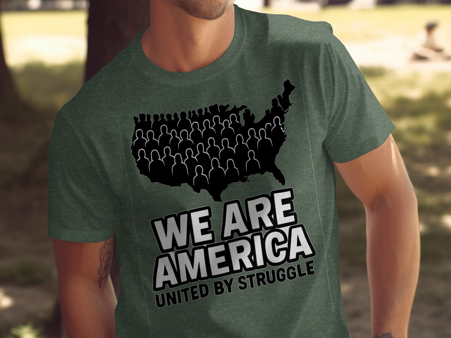 We Are America United By Struggle Graphic Tee product