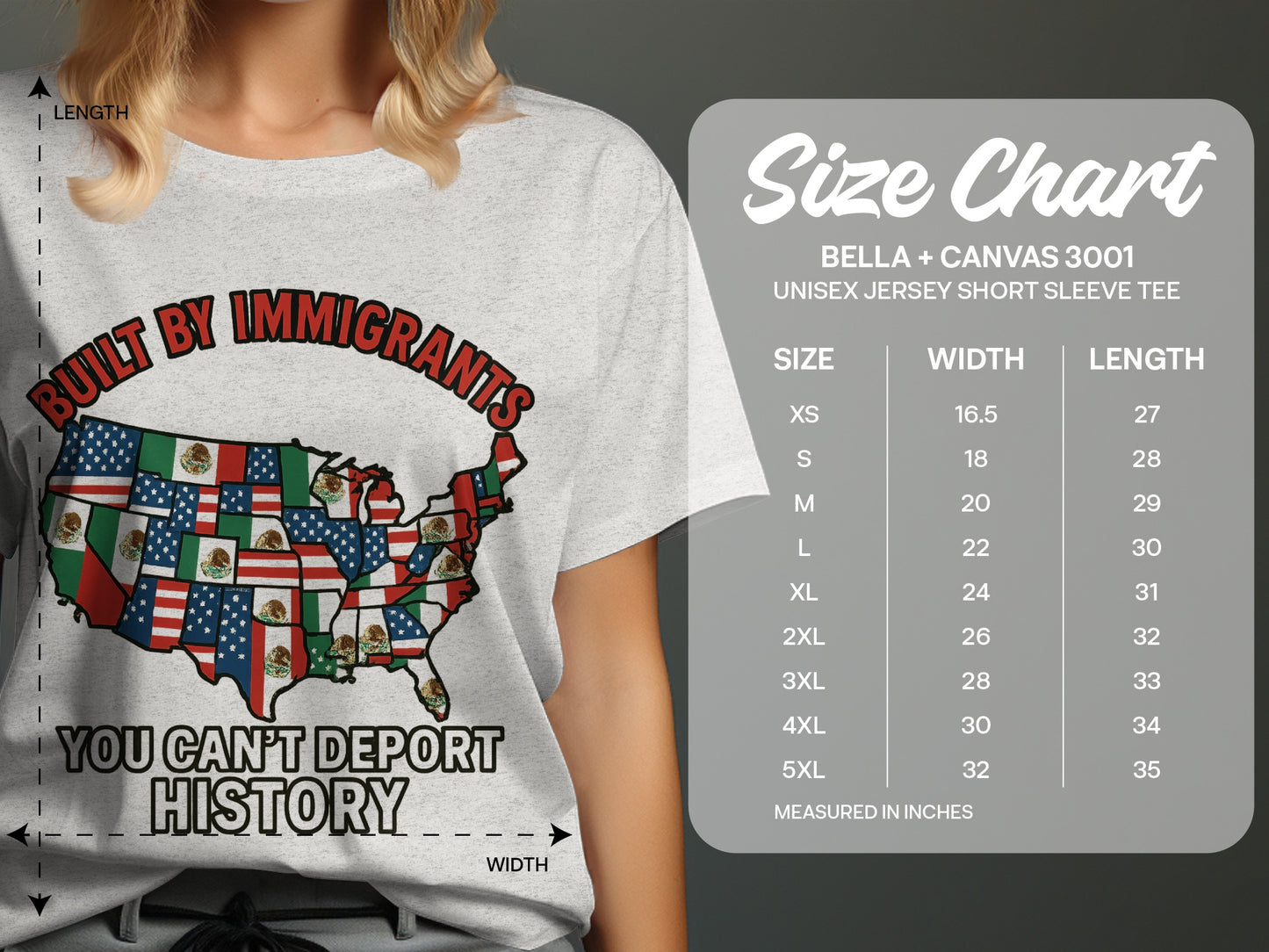 Built By Immigrants Short Sleeve Tee product