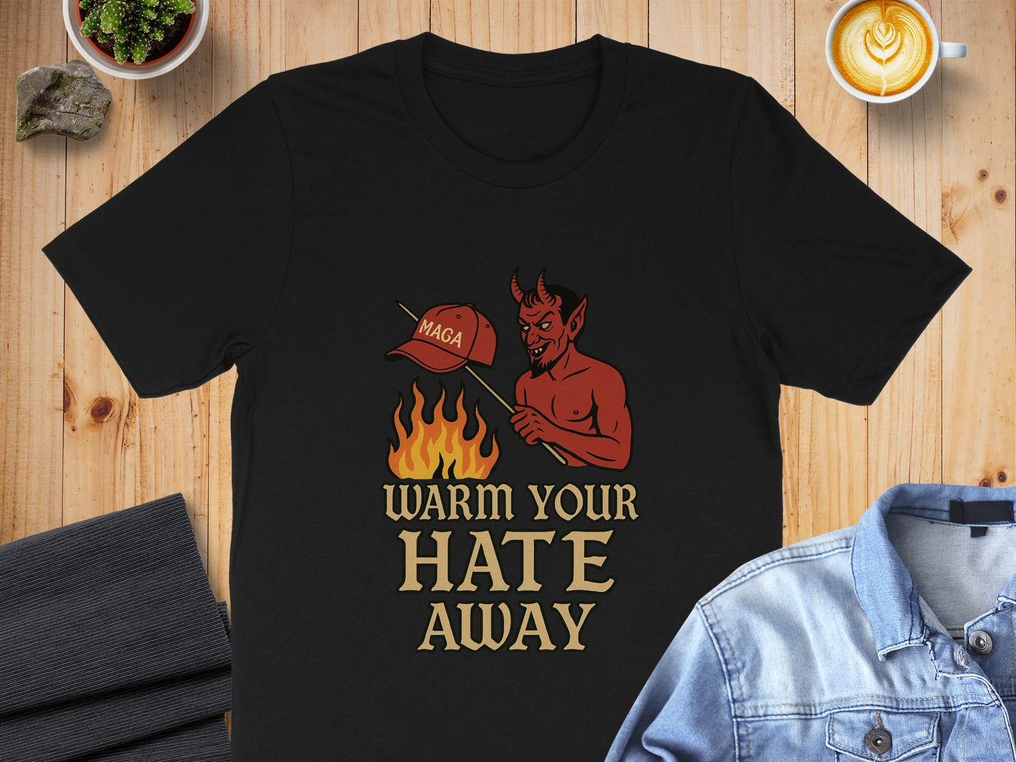 Warm Your Hate Away Graphic T-Shirt product