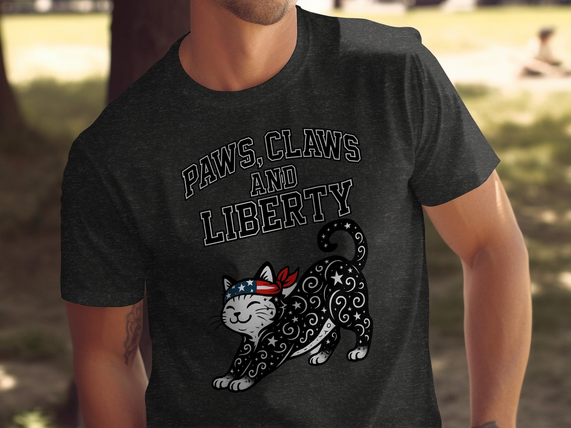 Patriotic Paws Claws and Liberty T-shirt product type