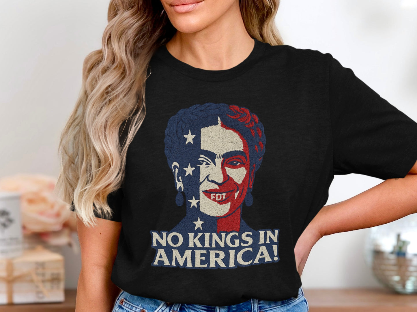 No Kings in America Stylish Short Sleeve T-shirt product