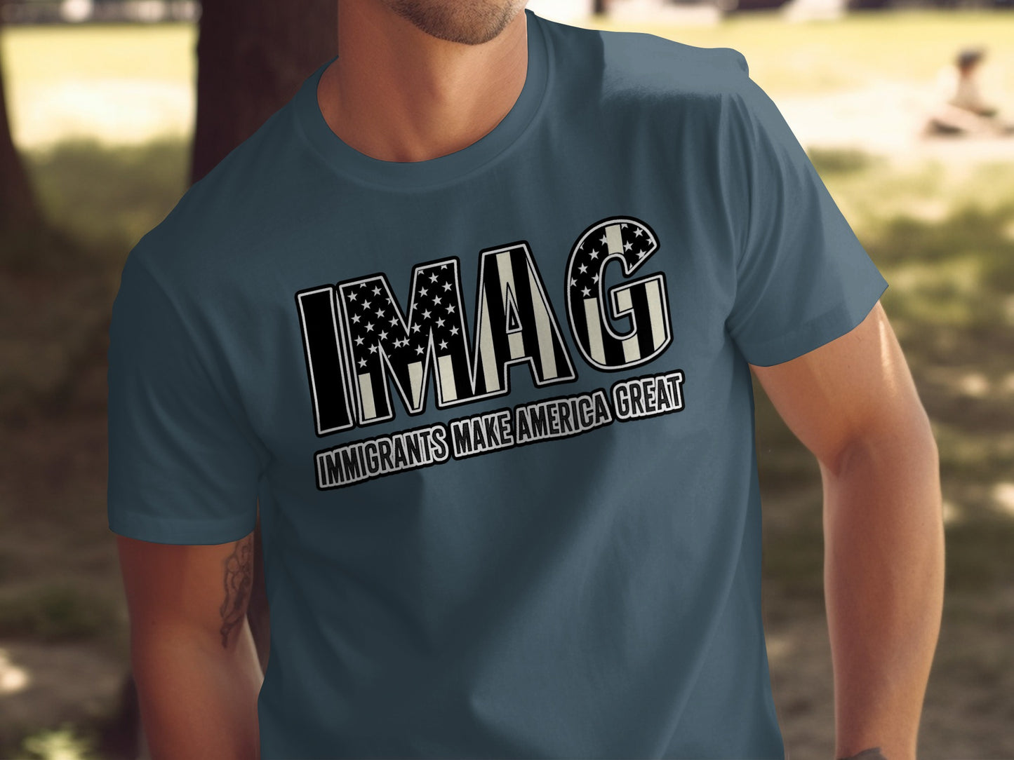 Immigrants Make America Great IMAG T-Shirt product type