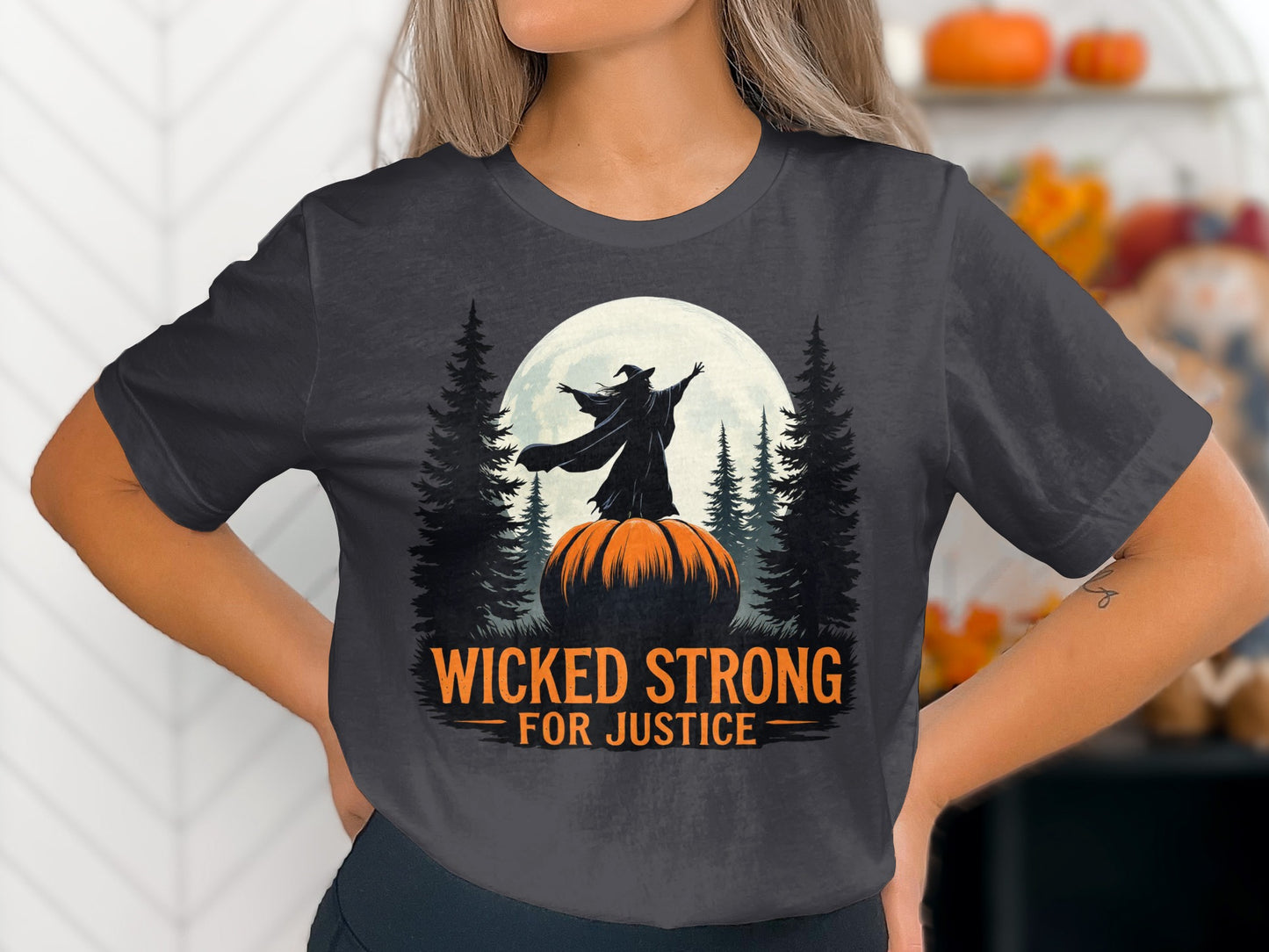 Wicked Strong for Justice Halloween T-Shirt product