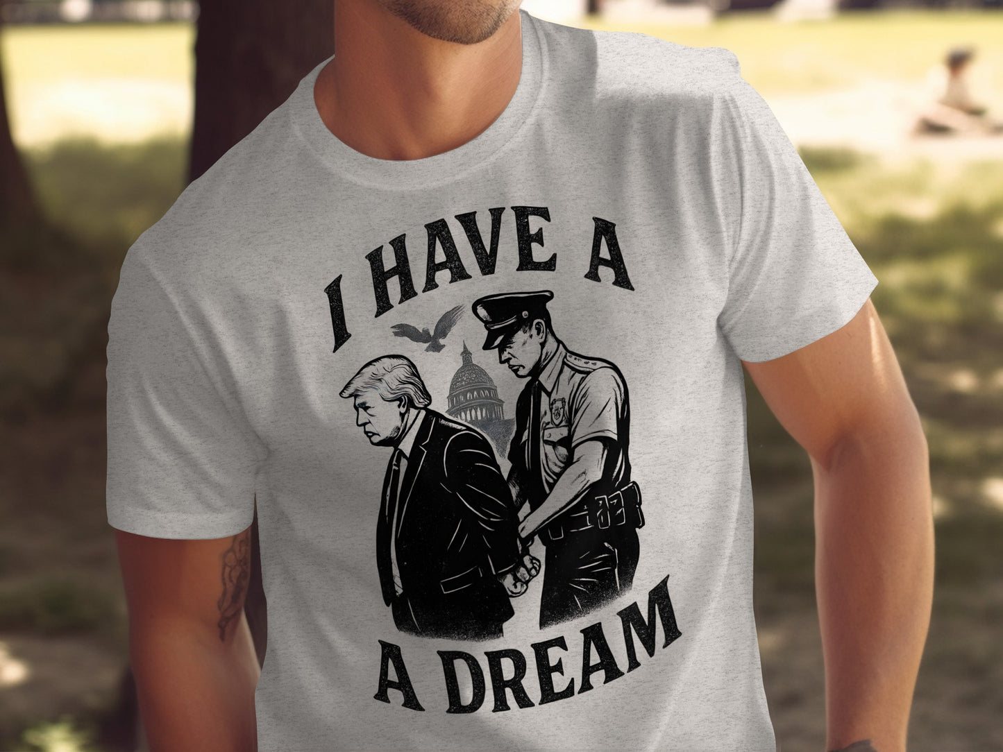 I Have A Dream Graphic Tee Novelty T-shirt product type
