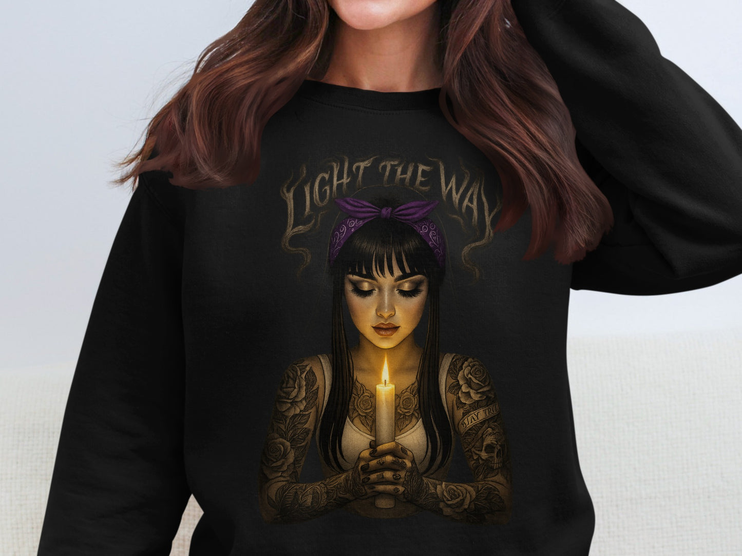 Light the Way Graphic Sweatshirt product