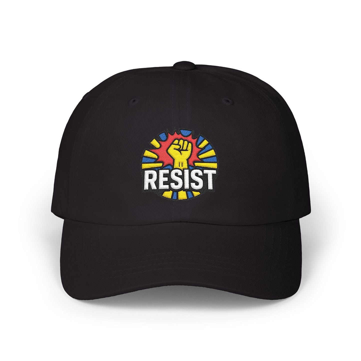 Anti Trump Hat Embroidered Resist Hat Cap, Classic Dad Hat, Unisex Cap for Activists, Casual Wear, Gift for Fathers Day