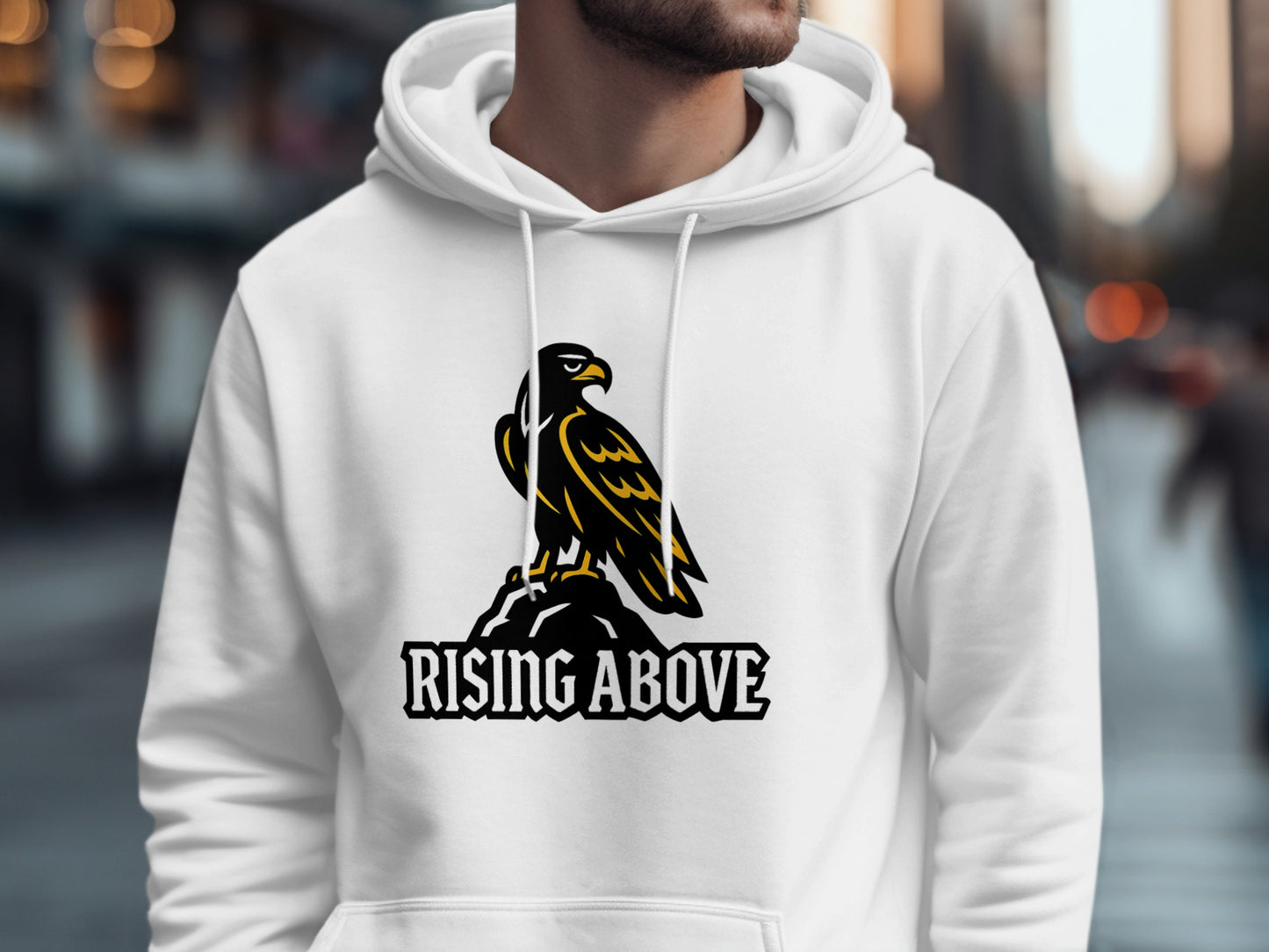 Rising Above Eagle Graphic Hoodie product