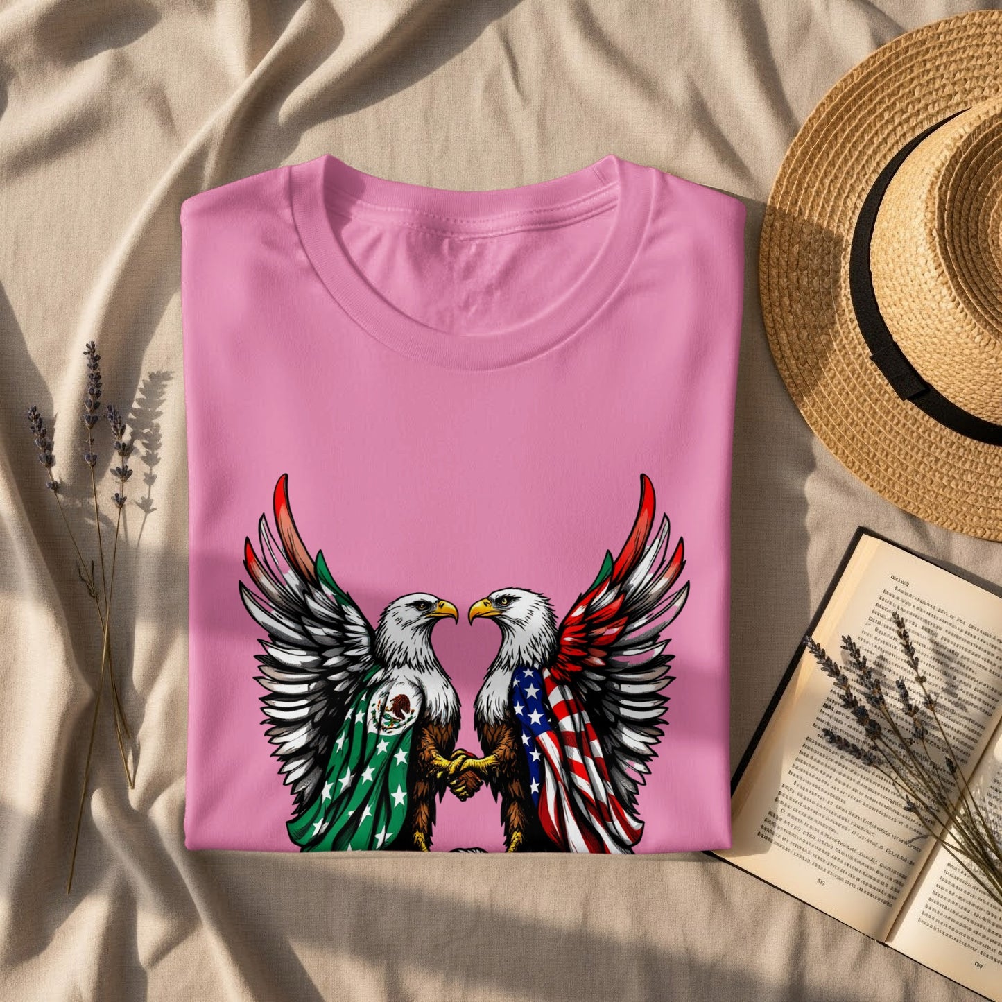 Patriotic Eagle Graphic Design T-Shirt product