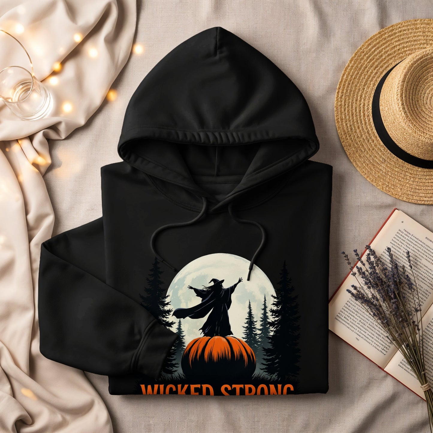 Wicked Strong Witch Hoodie Perfect Halloween Product