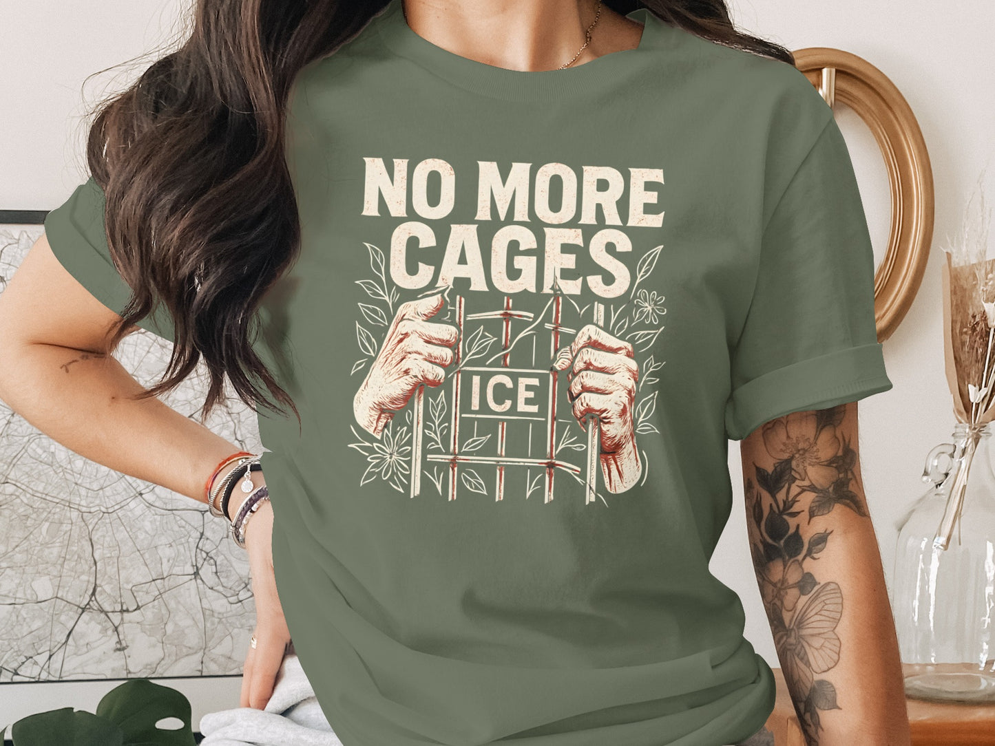 No More Cages ICE Graphic Short Sleeve Tee product type