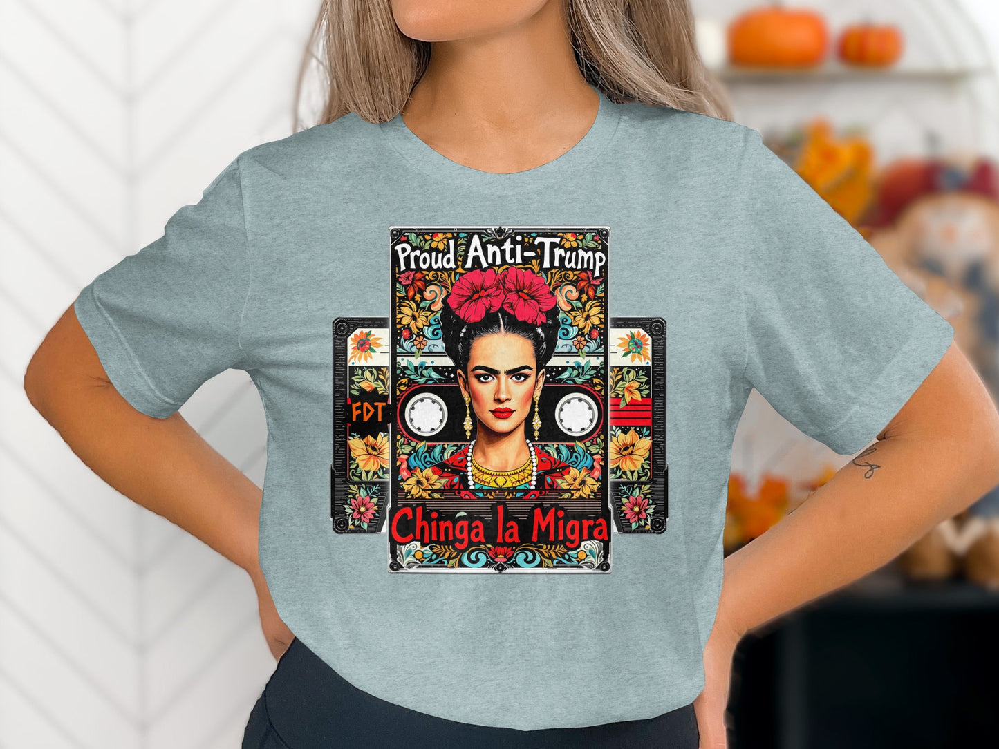 Proud Anti-Trump Chinga La Migra T-shirt product type