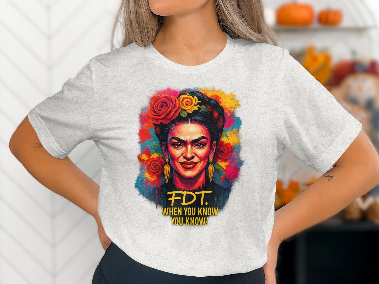 When You Know You Know Colorful Art T-shirt product