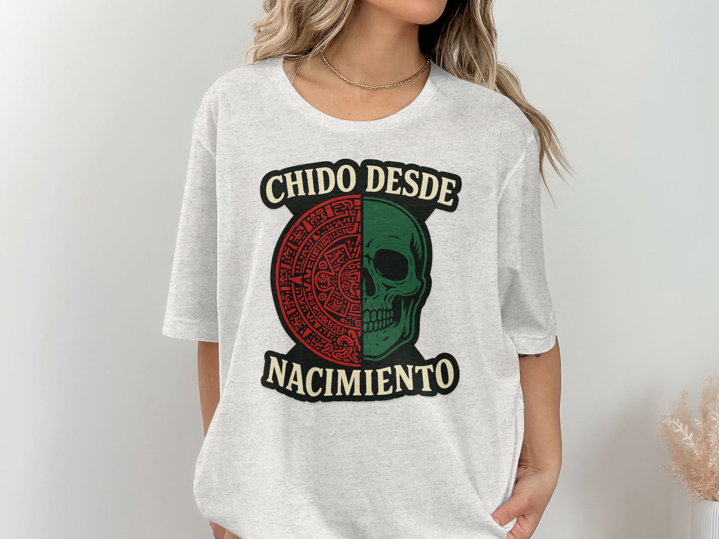 Chido Desde Nacimiento Skull Graphic Tee product